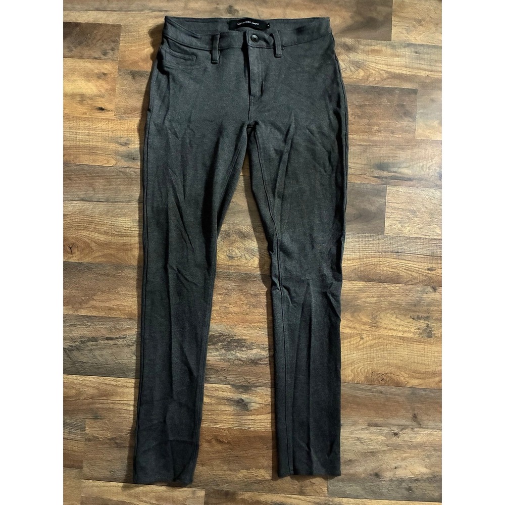 Women's Calvin Klein Jeans, Grey, skinny fit pants Size 6